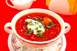 Вкусный Украинский борщ украинский борщ